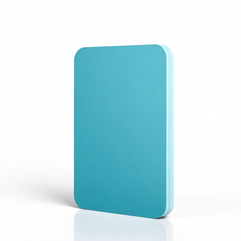 Color PVC foam board -teal blue