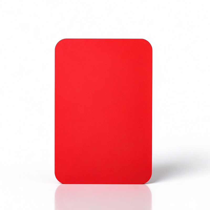 Red pvc regular foam board