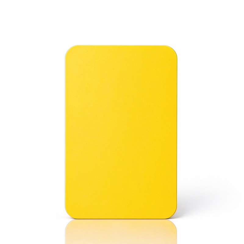 Yellow color pvc fom sheet eco friendly