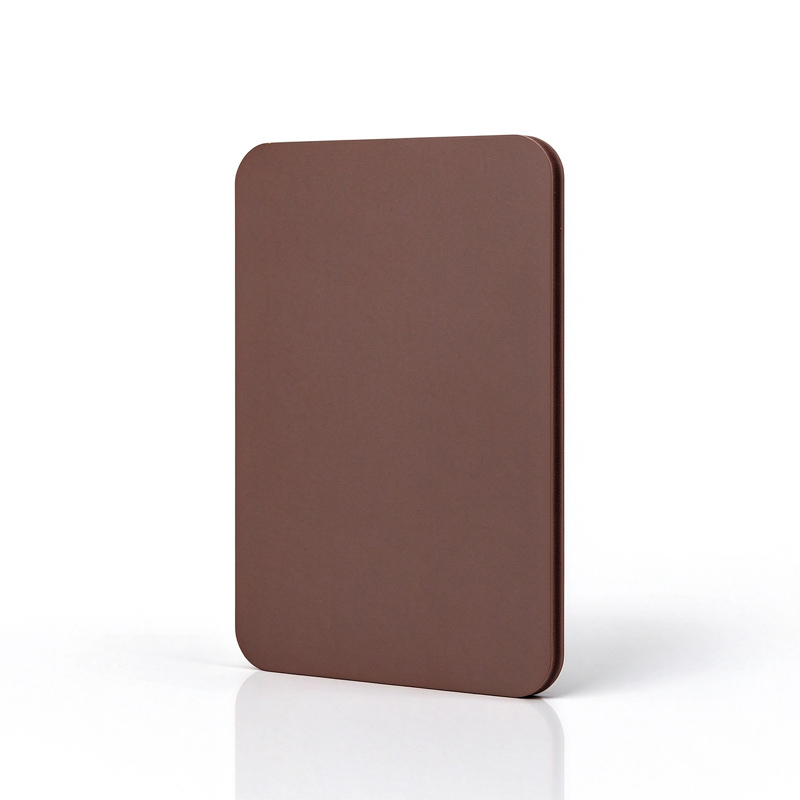 PVC celuka foam sheet -brown color