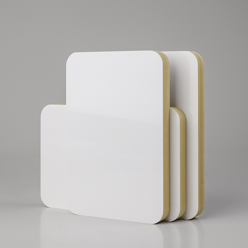 White glossy foam baord WPC core