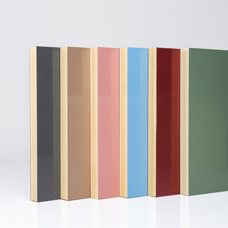 Colorful Wood Laminated PVC Foam sheet