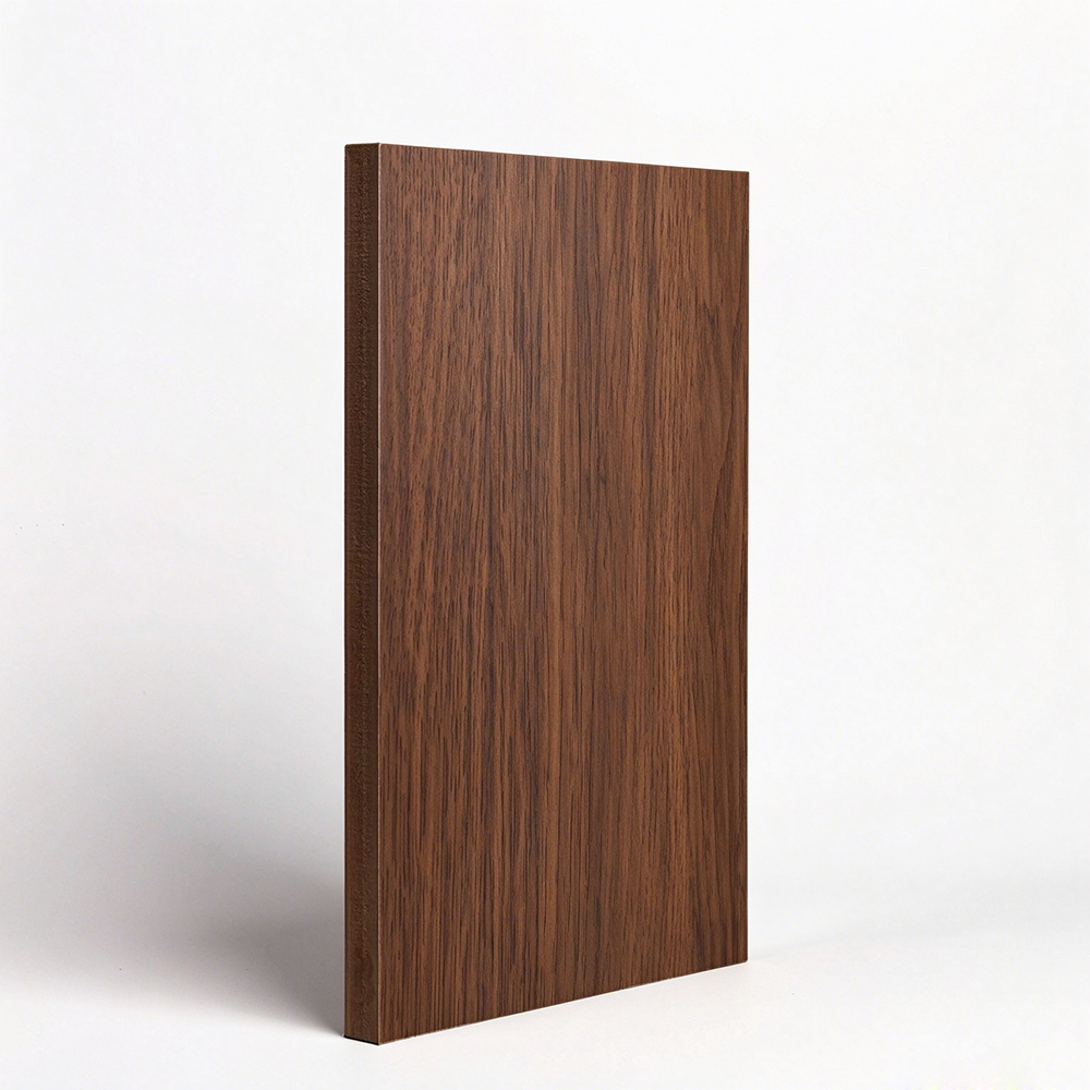 Dark brown wooden color-pvc laminated board